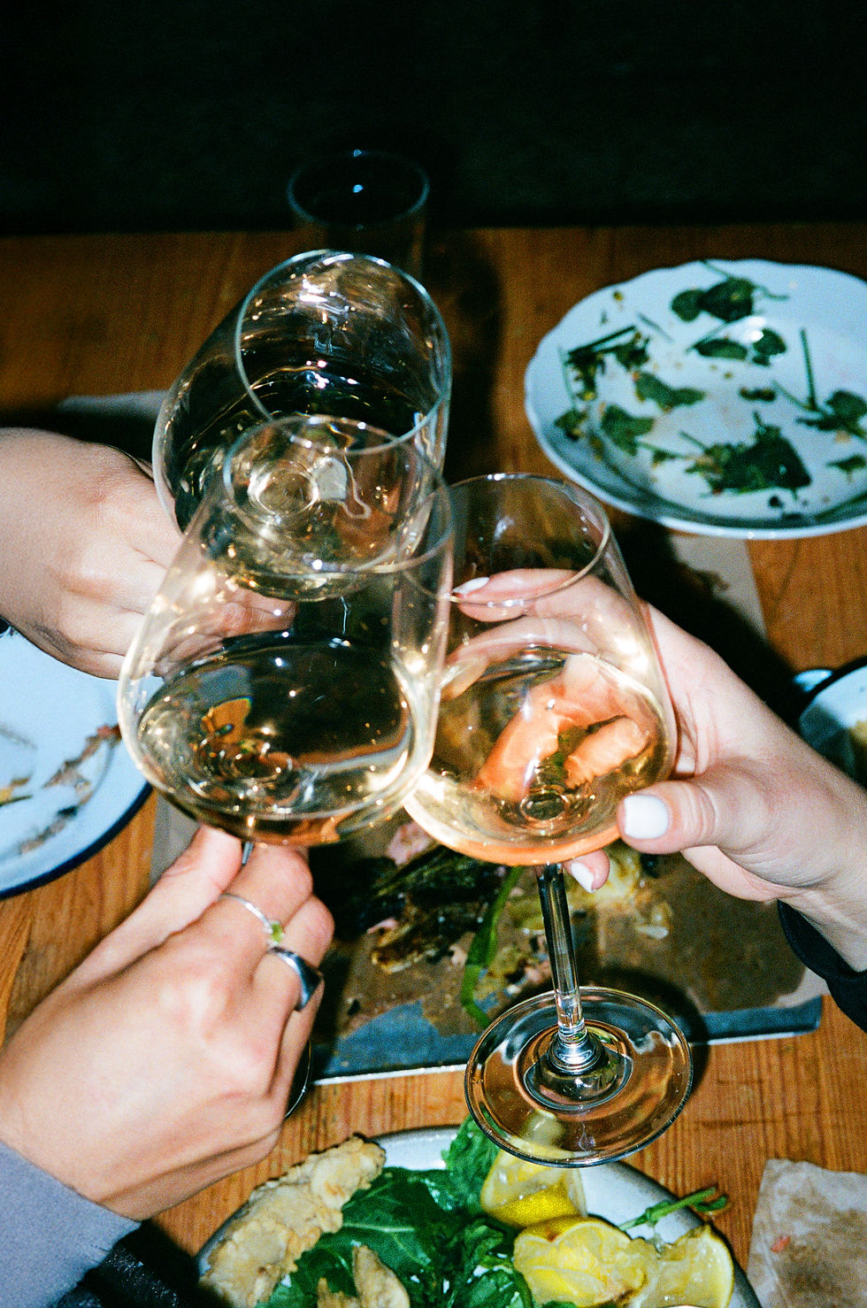 Raising a toast